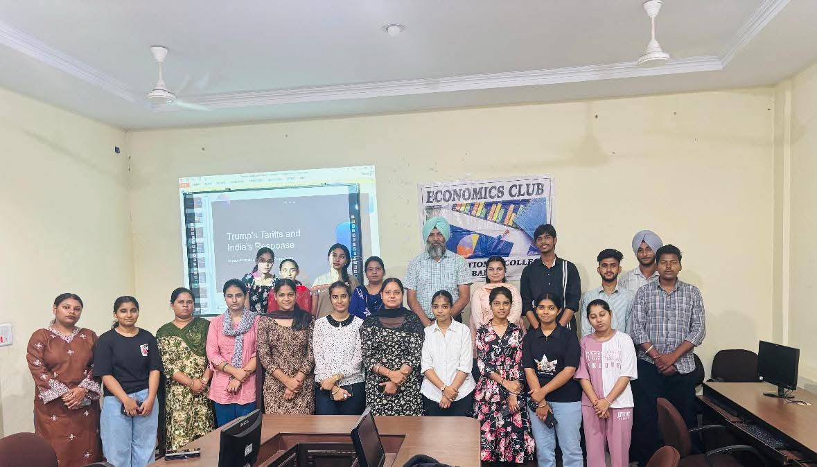 Sikh National College Banga organized a discussion on the topic of Indian Industry and Farmers' Thought.